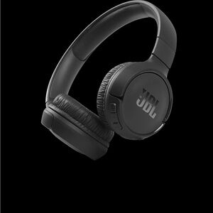 JBL Black On-Ear Headphones with Foldable Design